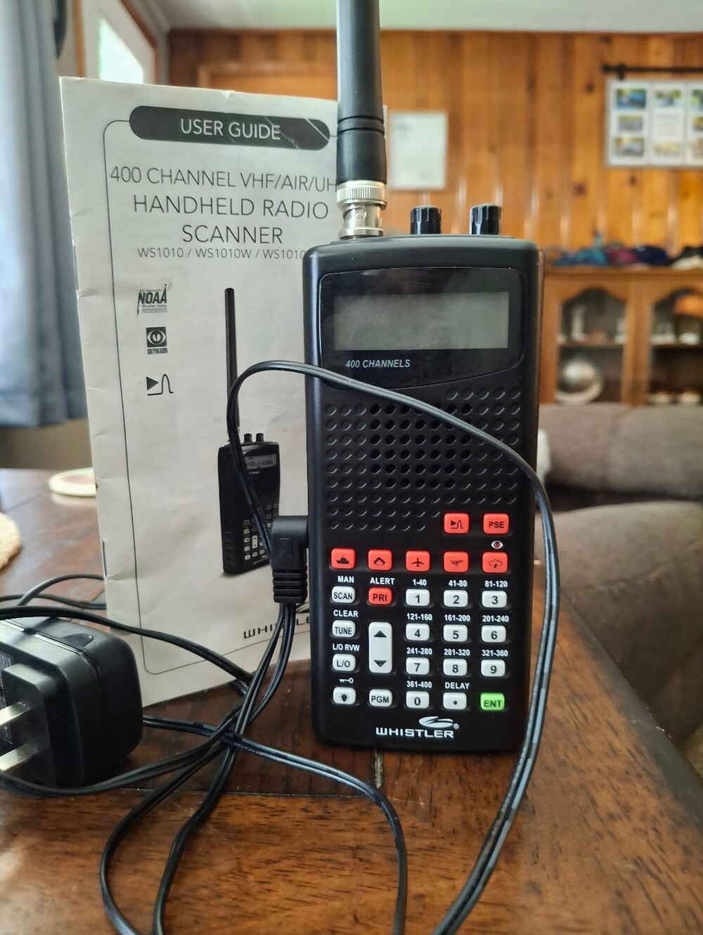 ❌MARKDOWN!!! Whistler WS1010 Analog Handheld  Radio Scanner 400 CHANNELS
